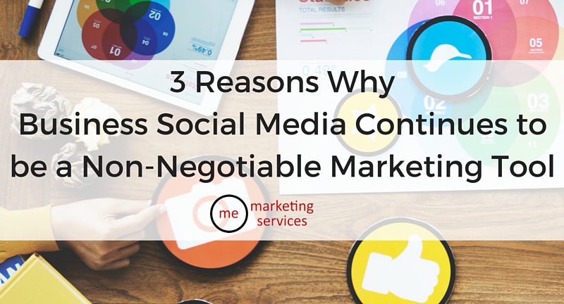 3 Reasons Why Business Social Media Continues to be a Non-Negotiable Marketing Tool