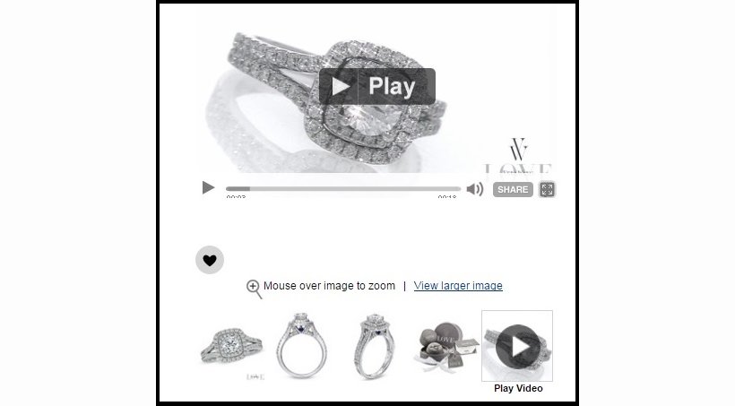 Zales Video Product Example