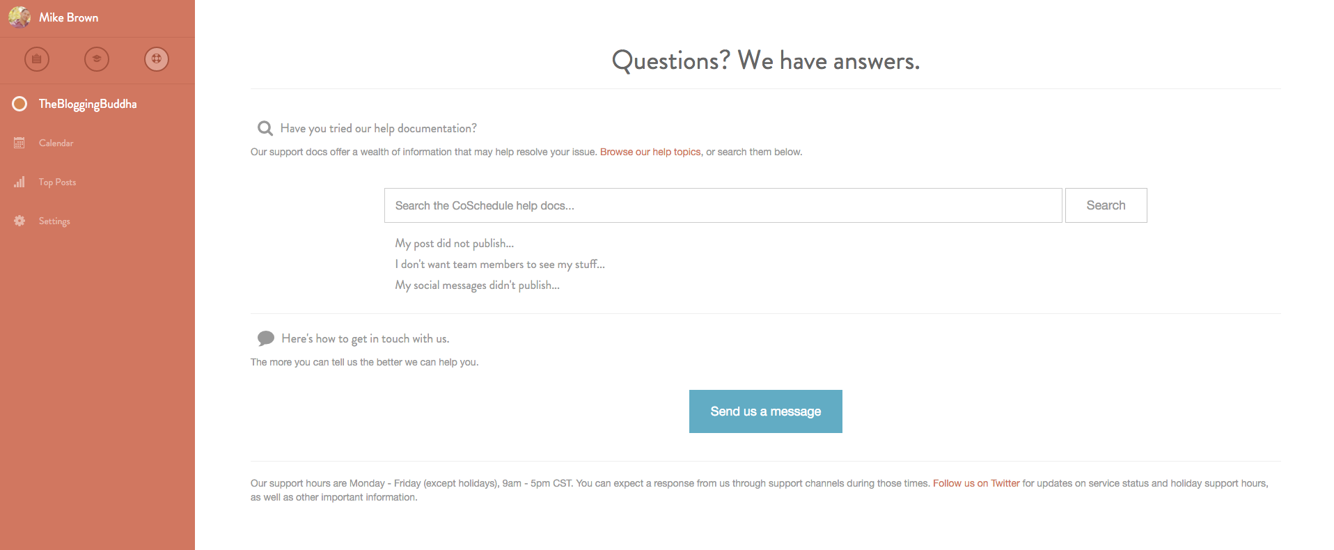 CoSchedule Calendarme
