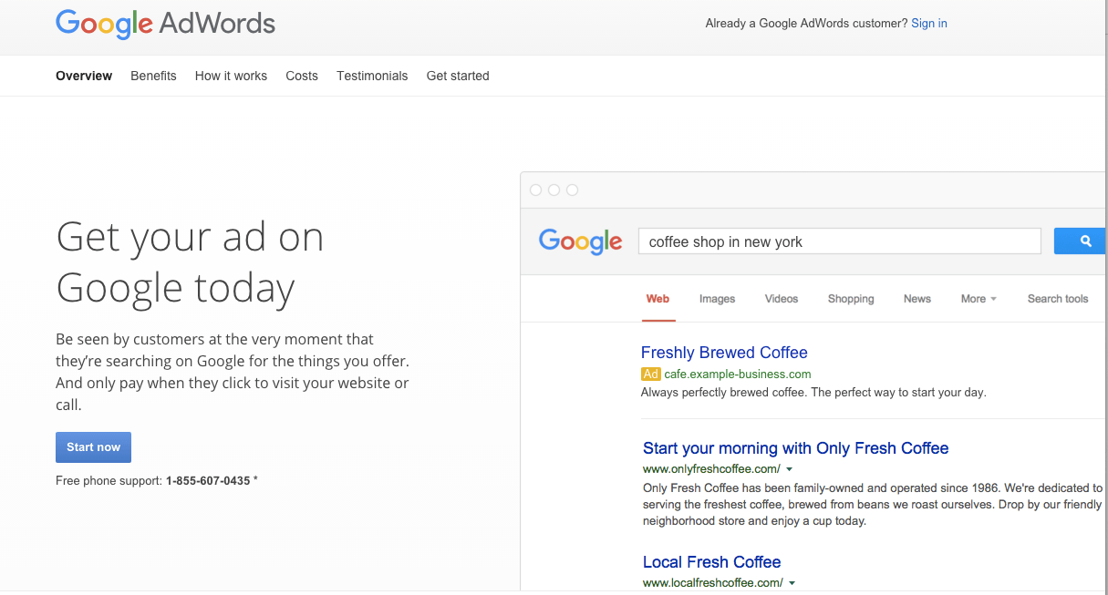 Ways To Promote Your Blog - Google AdWords