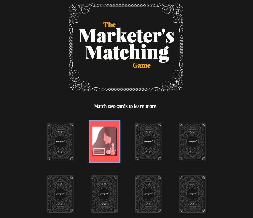 Interactive Matching Game