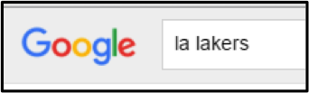 LA Lakers Google - trend for SEO in 2016