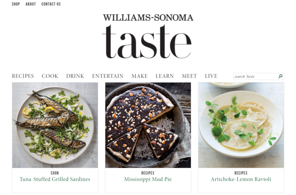 Williams Sonoma Taste