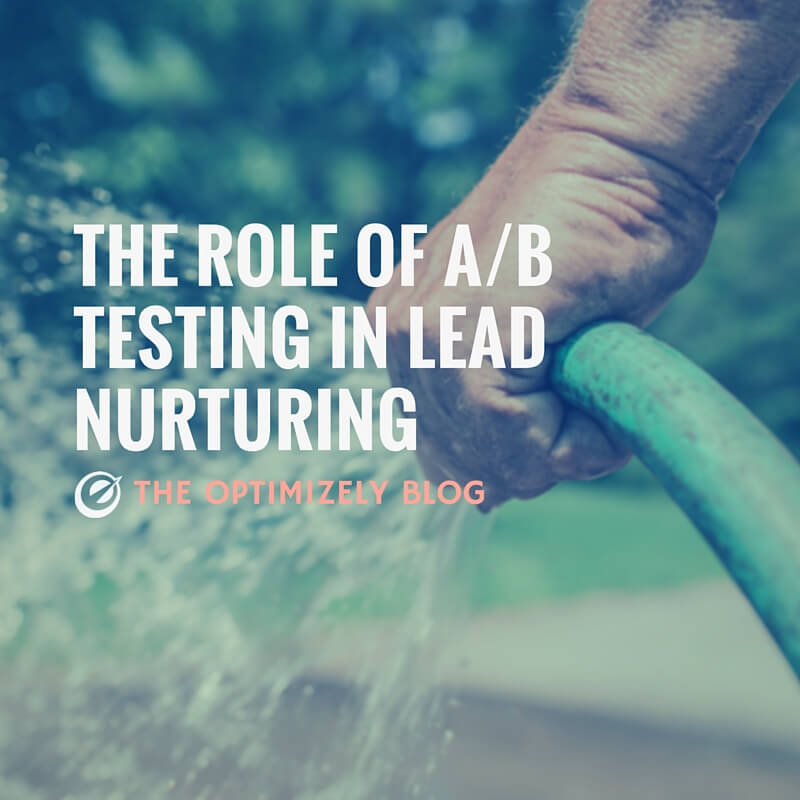 a/b testing lead nurture email