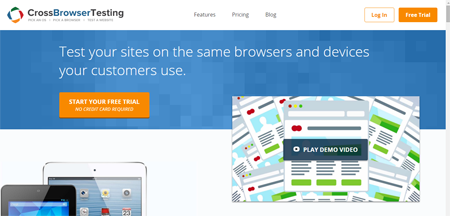 crossbrowsertesting site