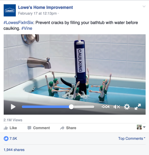 lowes-example-facebook-content