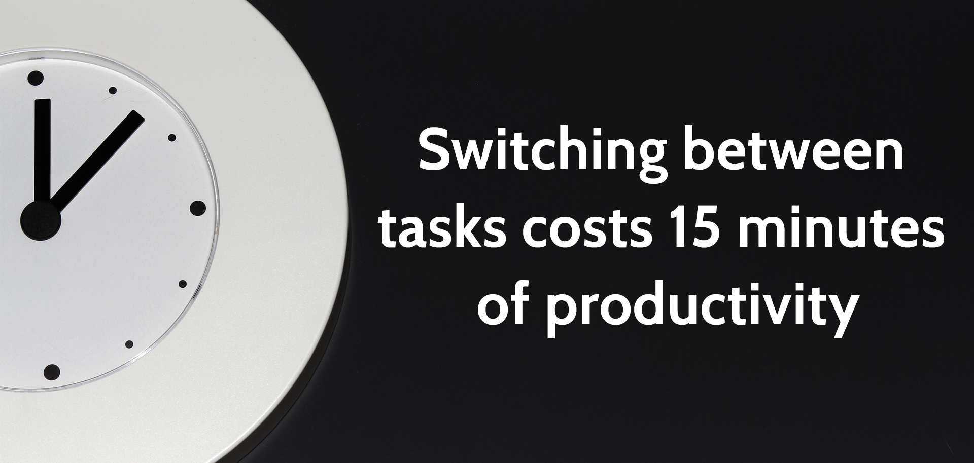 switching between tasks