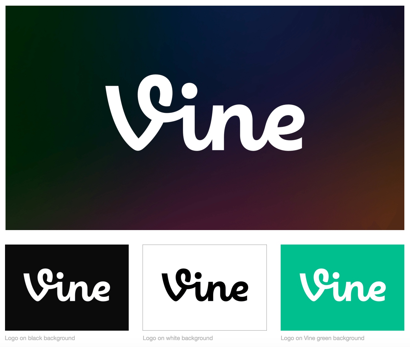 current vine logos