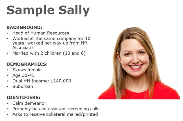 1-sample sally b2b buyer persona example