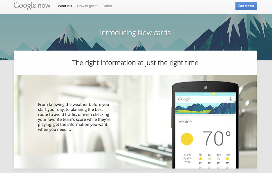 Material Design - Web Design Trends - Material Design - Google Now