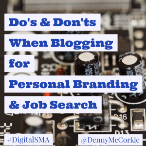 blogging for personal branding