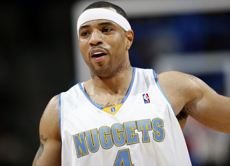 Former NBA forward Kenyon Martin while playing for the Denver Nuggets.