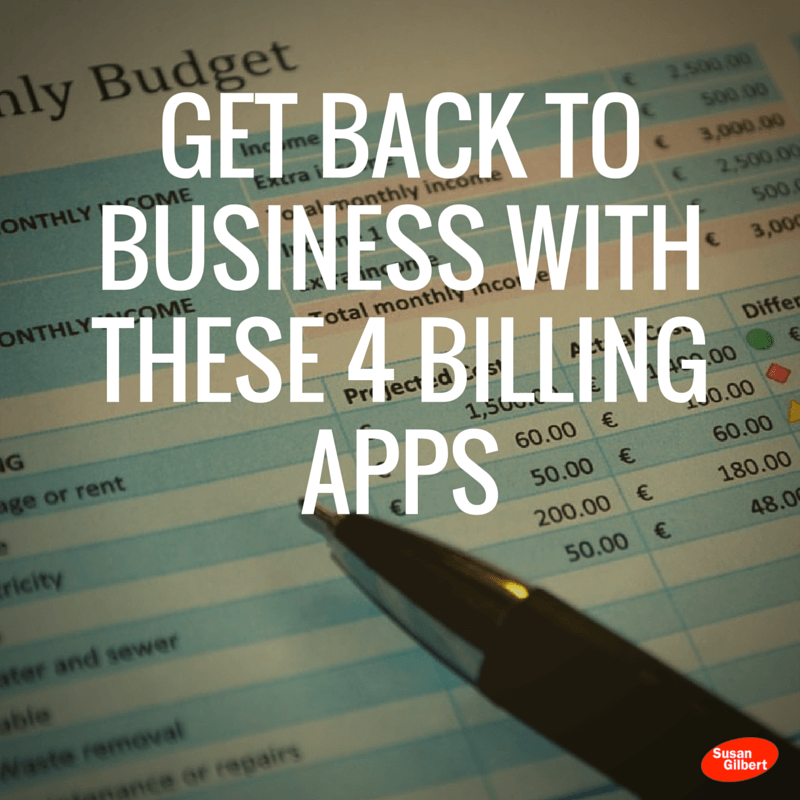Get Back to Business with These 4 Billing Apps