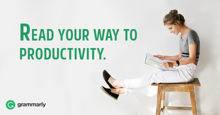 Read your way to productivity.