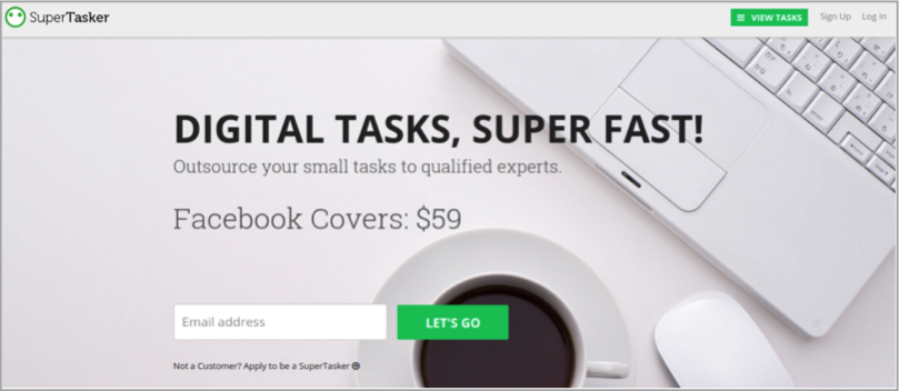 SuperTasker - tool for how to outsource your content creation