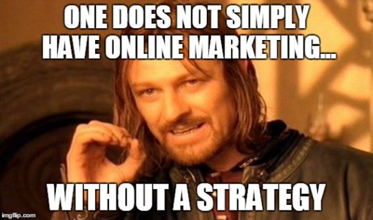 Online Marketing Strategy Meme