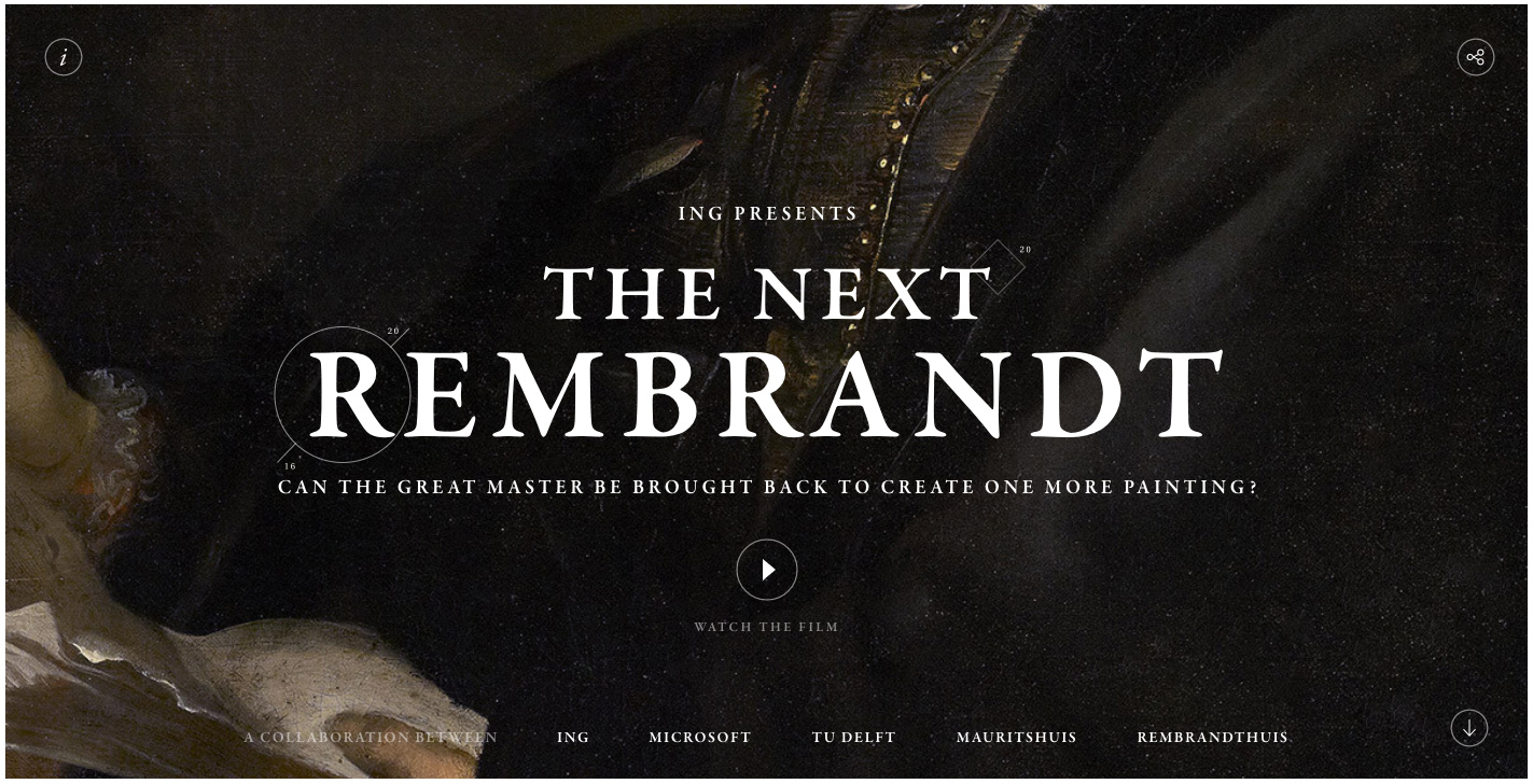 Motion Animation - Web Design Trends - The Next Rembrandt