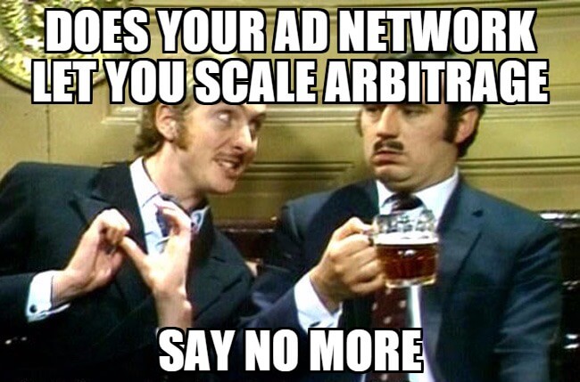 ad network arbitrage