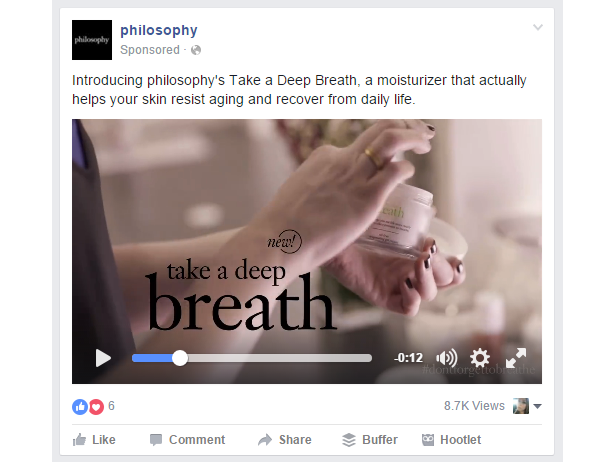 Philosophy Video Ad