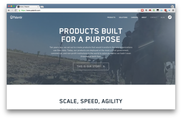 Big Data Companies - Palantir