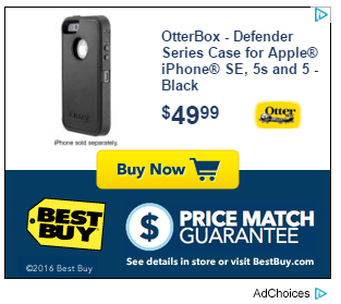 best buy ad featuring phone case