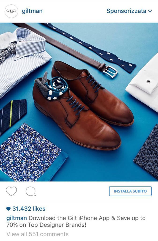 4-gilt-instagram-advertising-example