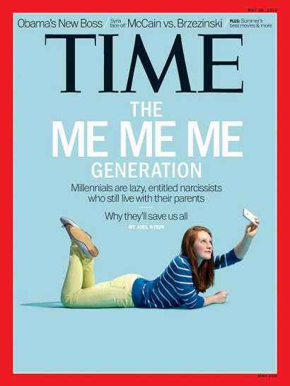 Time Magazine Millennial Me Generation