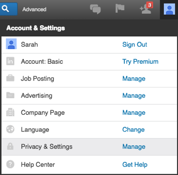 LinkedIn Privacy Settings Access Privacy Controls