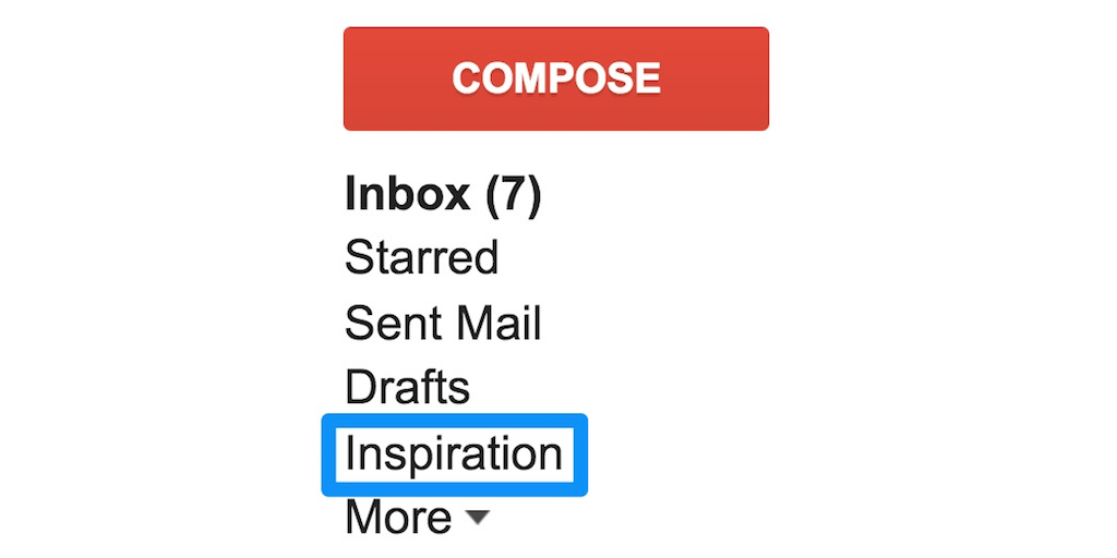 gmail tip #5: ted inspiration