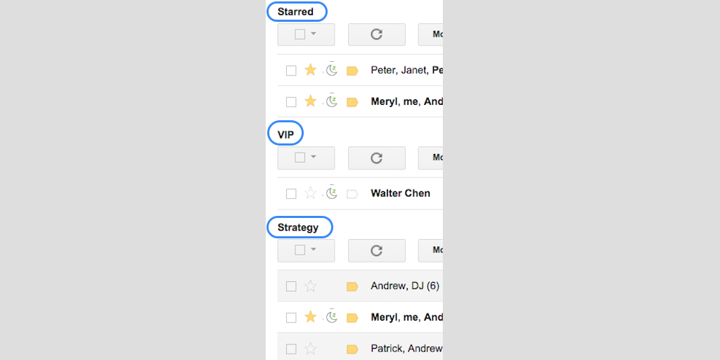 gmail tip #15: multiple inboxes