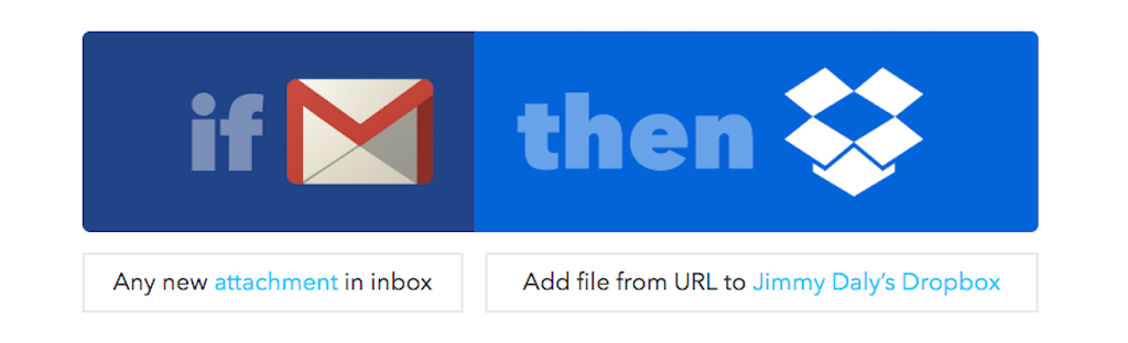 gmail tip #19: IFTTT to dropbox