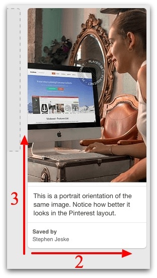 aspect ratio for Pinterest pin