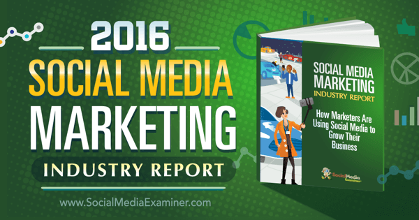 Insights from the 2016 Social Media Marketing Industry Report [Content Marketing Podcast 178]