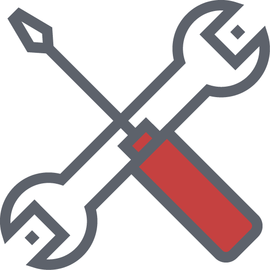 powerpoint icon wrench screwdriver