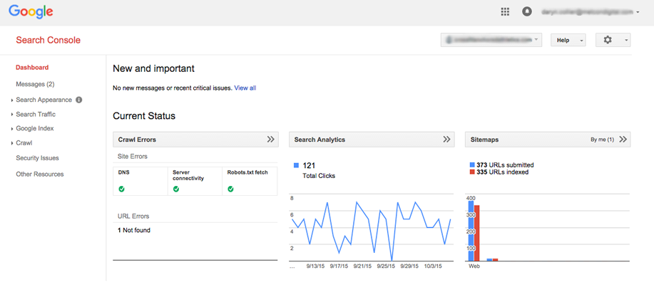 Google search console
