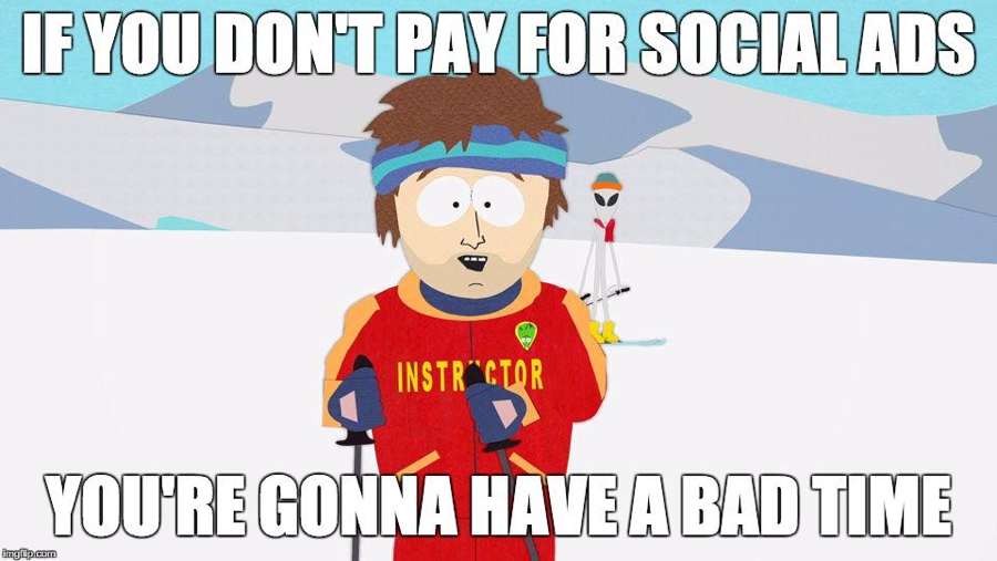 Pay for social ads
