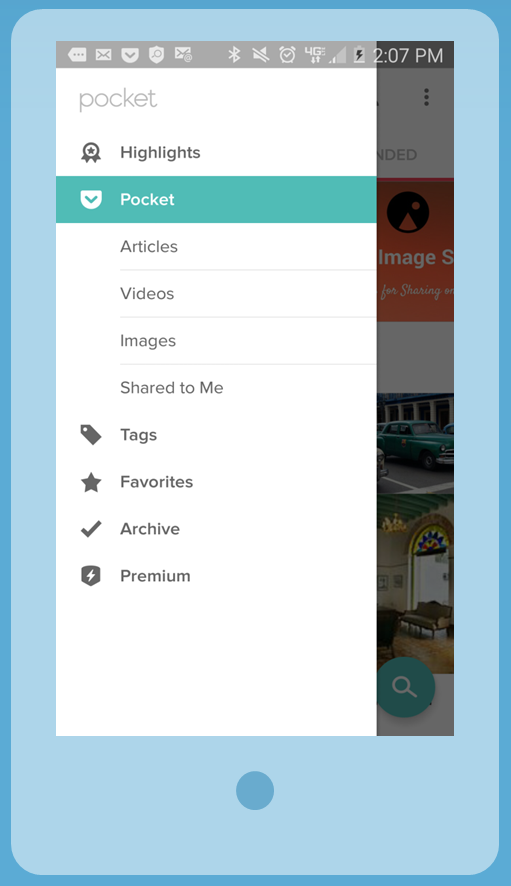 Pocket example