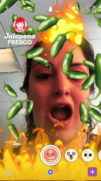 Snapchat advertising -- Snapchat lenses