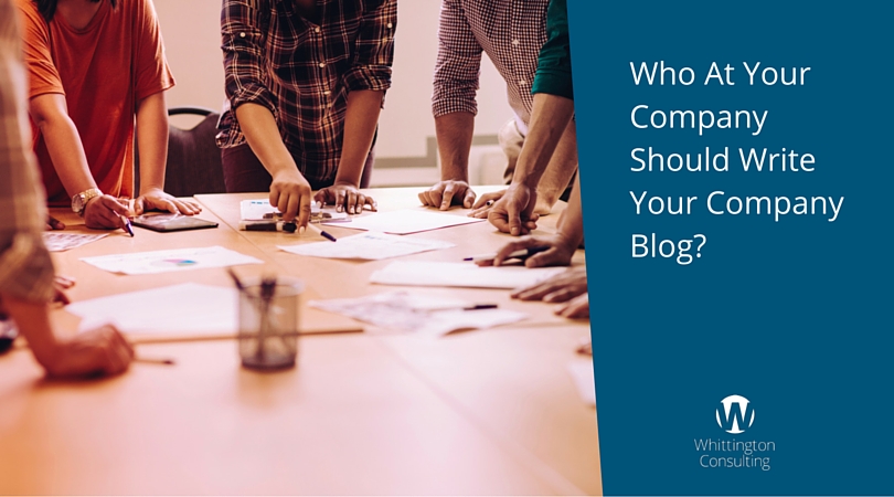 Who At Your Company Should Write Your Company Blog?