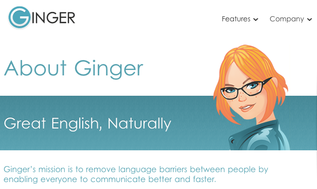 Use Ginger for content editing