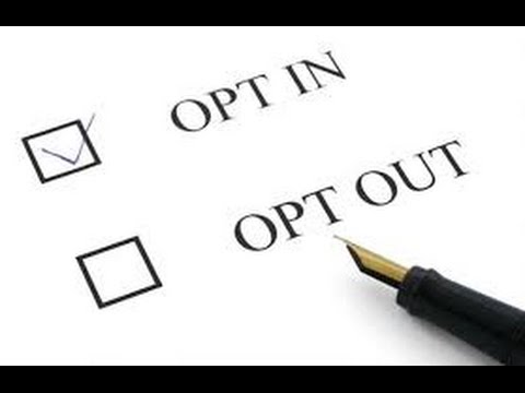 testing opt-in