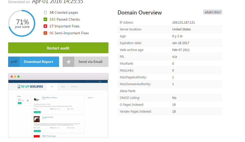 Website audit: 5 Strategies to bring in new business -