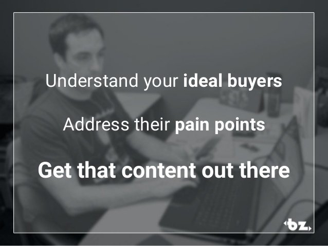 Address the pain-points
