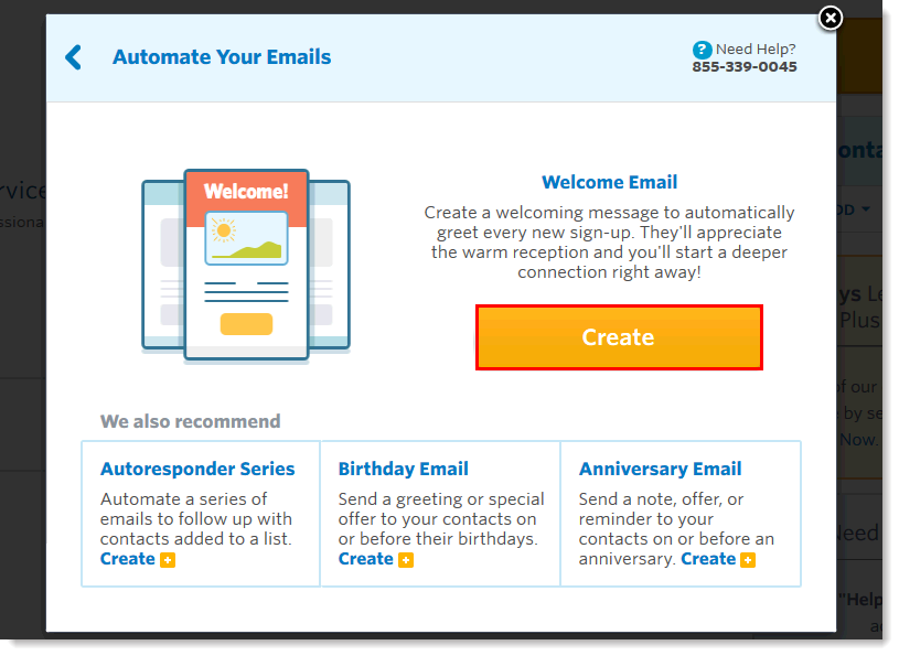Automate your emails in Constant Contact