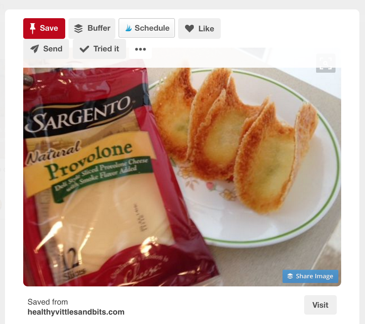 Pinterest rewards content creators with follow buttons and visit buttons even in other pinners