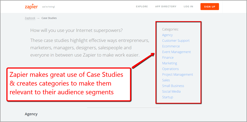 case study for ecommerce content marketing