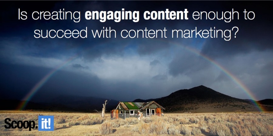 is creating engaging content enough to succeed with content marketing B2C