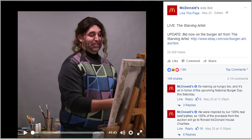 show your event live for Facebook’s 24-hour live streaming