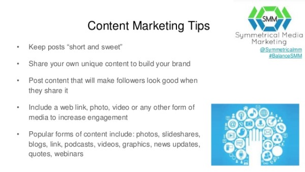 Content Marketing Tips Symmetrical Media Marketing 