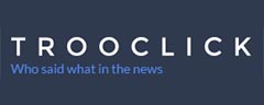 trooclick - who said what in the news logo
